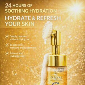 Prédiré Hydrating Lava Foam Facial Cleanser (Rich with Vitamin E & A)